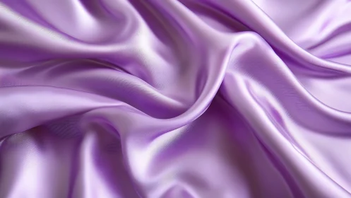 Lavender satin topology with high-gloss specular waveforms.