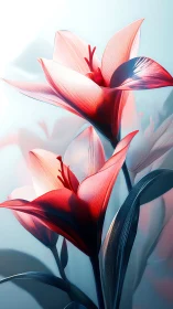 Luminous Tropical Blooms in Soft Diffusion.