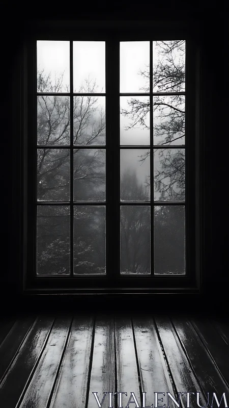 Soft morning light gently fills a quiet wooden room