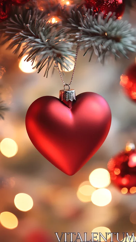 Heart shaped ornament quietly steals the Christmas spotlight