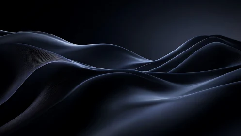 Midnight micro-waves rolling through a velvet horizon.