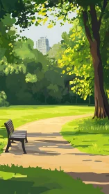 Urban Oasis: Where Nature Whispers in the City.