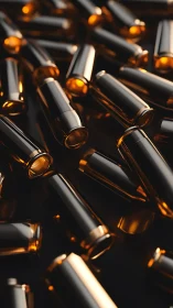 Ballistic cartridges in reflective macro optical array.