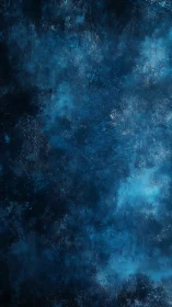 Textured deep blue abstract background with layered brush diffusion