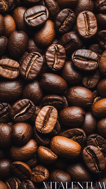 Rich roasted coffee beans invite a warm and aromatic pause