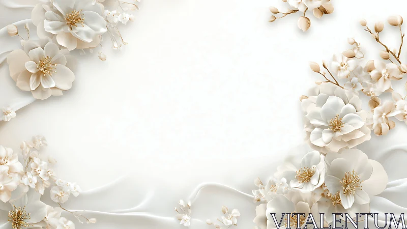 Creamy Blooms in Soft Sanctuary Spaces.