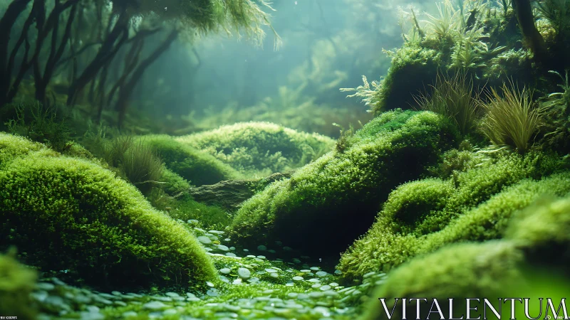 Moss Cathedral: Where Sunlight Dances Through Living Stone