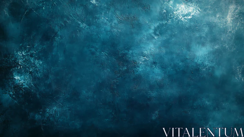 Midnight teal nebula wall, softly swirling into silence.