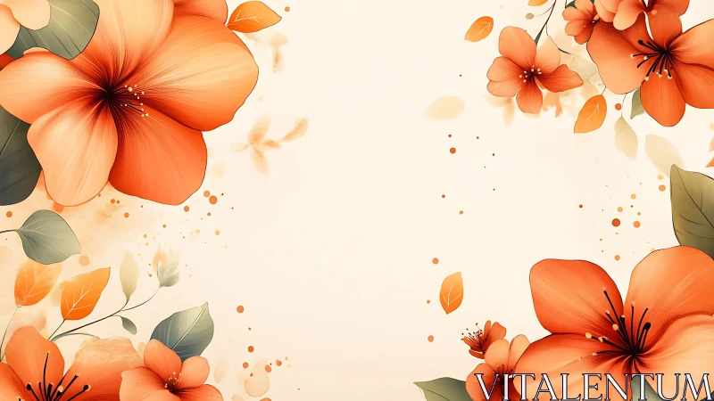 Coral Blossoms Dance in Warmth.