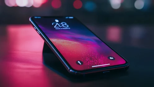 Neon Time Machine: When Smartphones Dream in Electric Pink