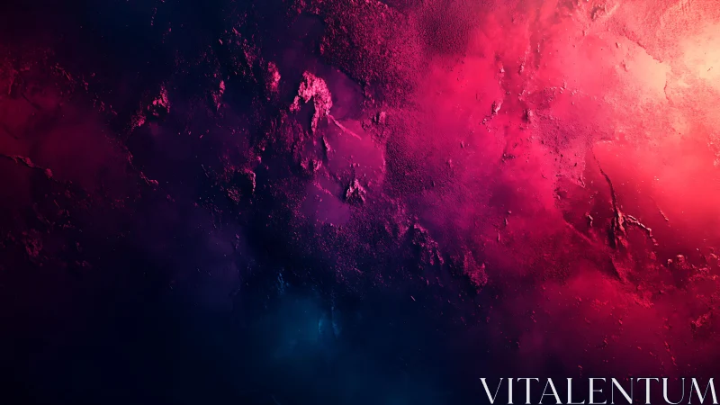 Vivid Abstract Texture with Pink and Blue Lighting Effects.