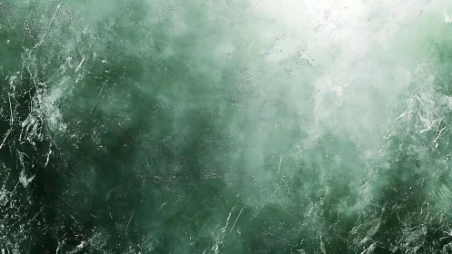 Emerald textured wall with soft distressed gradients.