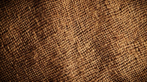 Cozy woven burlap texture with warm rustic character.