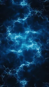 Electric tides whisper through a midnight digital ocean