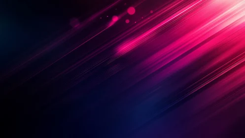 Neon comet trails racing across a berry-blue twilight sky.