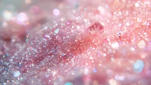 Cotton candy crystal dunes glitter in sugar-spun starlight.