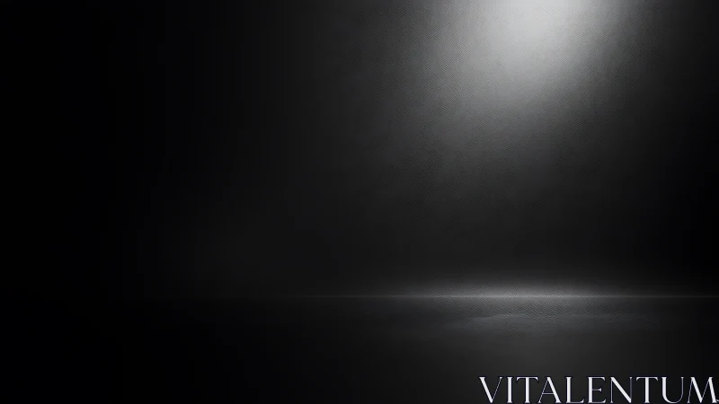 Dark textured studio backdrop glows under single spotlight.