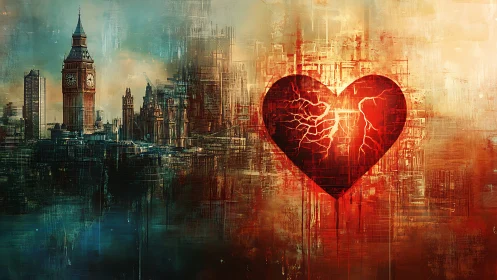 London Heartbeat: Digital Fusion of Architecture and Emotion.