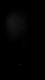 Low-key optical capture of airborne particulate glints.