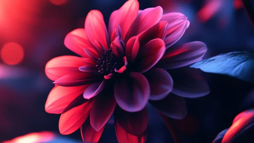 Neon Bloom Awakens in Electric Twilight.