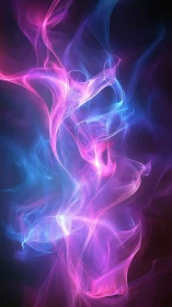 Spectral plasma filaments in neon chromatic turbulence field.