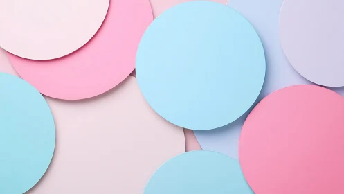 Soft pastel circles drift gently across a calming backdrop