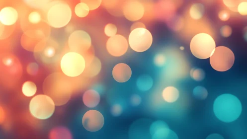 Colorful bokeh light abstract background with soft dreamy style.