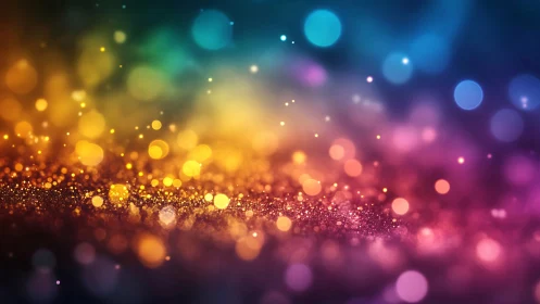 Bokeh spectrum field with prismatic depth-of-focus structure.