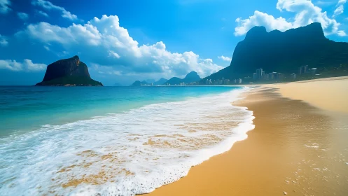 Paradise Beach Meets Dramatic Peaks. Discover Coastal Bliss.