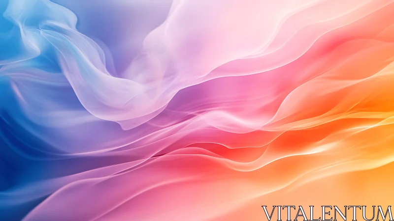 Layered translucent color waves in gradient composition.