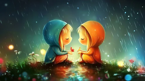 Two Souls in the Rain.