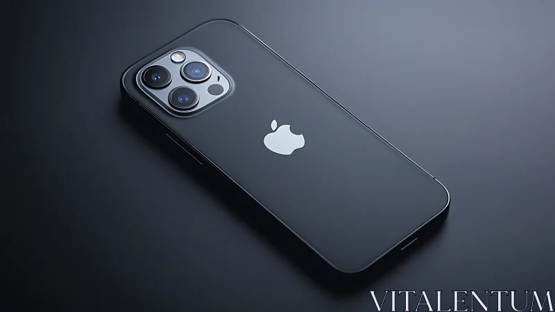 Midnight Magic: iPhone 12 Pro's Geometric Symphony.