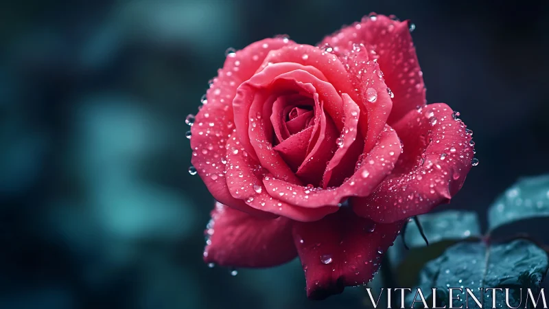 Crimson Rose Wears Morning's Sparkling Jewelry