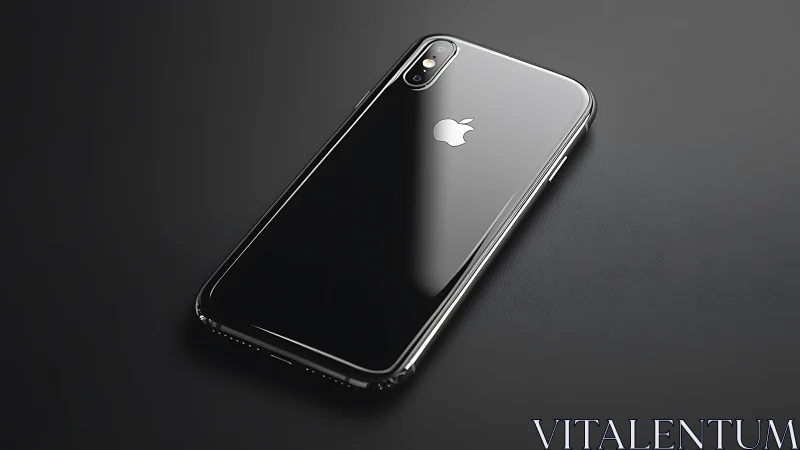 Clear protective case graces iPhone with polished chrome frame.