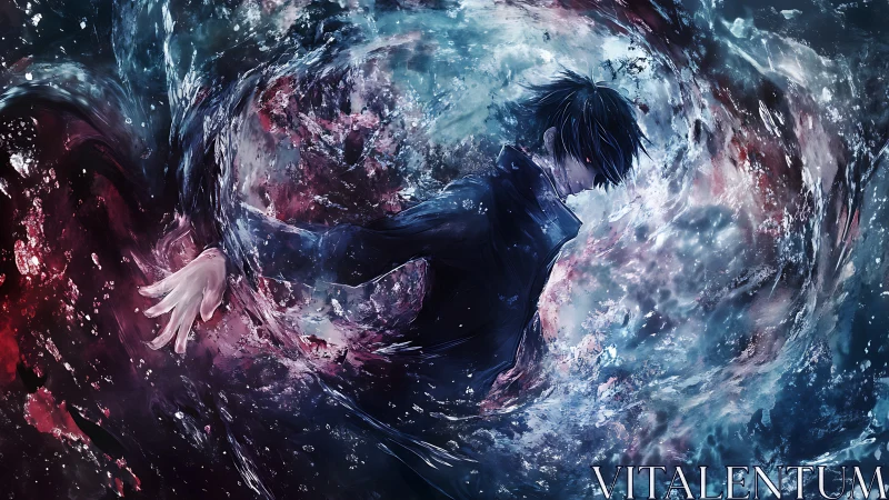 Vortex-bound figure manipulates turbulent energy with spectral control