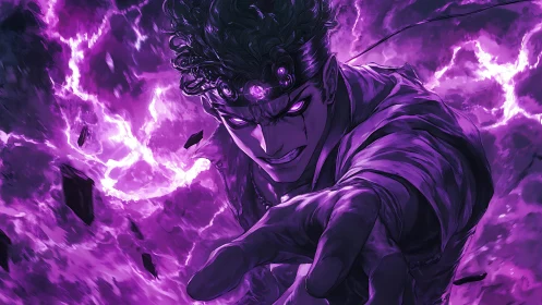 Stormcaller of the Violet Rift unleashes forbidden voltage.