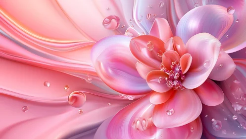 Digital Fluid Morphology: Crystalline Organelles with Refracted Light Dynamics.