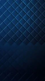 Dark blue geometric diamond grid background pattern.