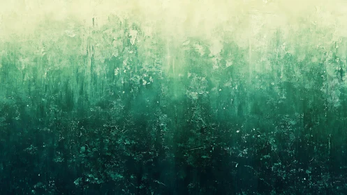 Abstract textured green gradient background with grunge style.