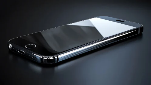 Sleek Smartphone Showcases Modern Mobile Tech Design