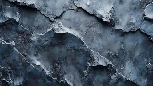 Textured Abstract Dark Rock Surface with Realistic Detailing.