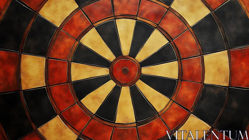 Bullseye target abstraction in warm radial geometry.