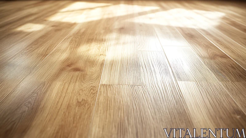 Sunlit wooden planks quietly rehearse their golden glow