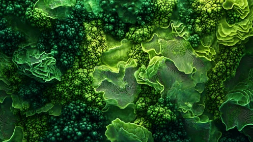 Neon Fractal Canopy Breathing in Luminous Forest Whispers.