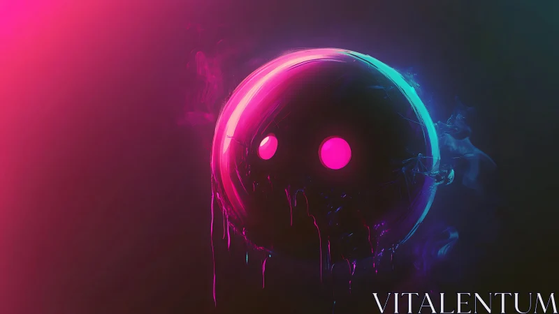 Neon void sprite dripping into a cosmic synth night.