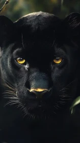 Black Panther's Golden Gaze.