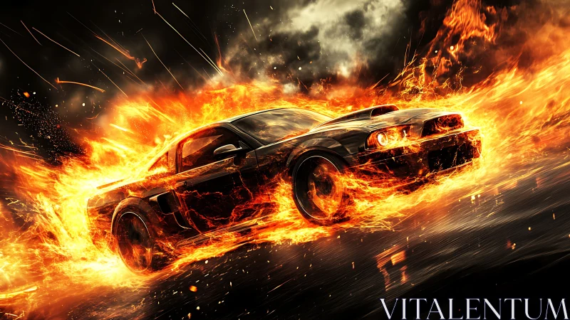 Fiery Speed Machine Ignites with Explosive Power