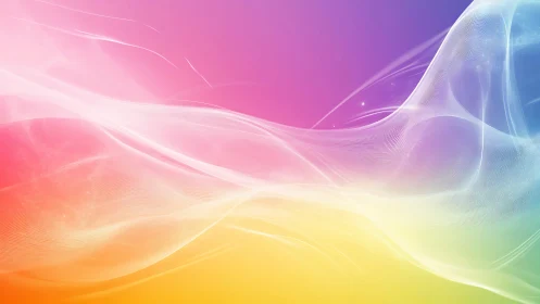 Spectral gradient waves with luminous vector filament structures.