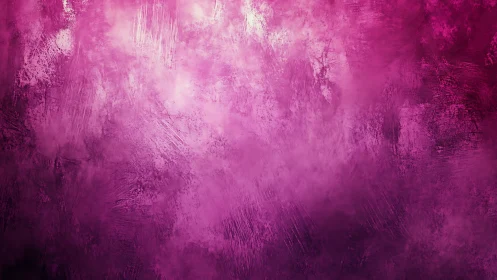 Pink textured background shows rough brush strokes and noise