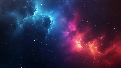 Cosmic tides trade blue whispers for red electric thunder